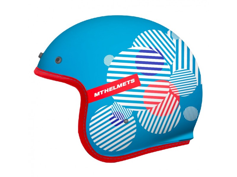 Casca open face MT Le Mans 2 SV Zero F7 albastru lucios (ochelari soare integrati) Casca open face MT Le Mans 2 SV Zero F7 albastru lucios (ochelari soare integrati)