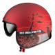 Casca open face MT Le Mans 2 SV Cafe Racer B5 rosu mat (ochelari soare integrati) Casca open face MT Le Mans 2 SV Cafe Racer B5 rosu mat (ochelari soare integrati)