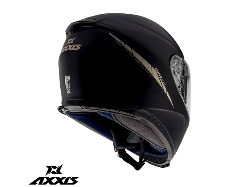Casca integrala Axxis model Eagle SV A1 negru mat (ochelari soare integrati)