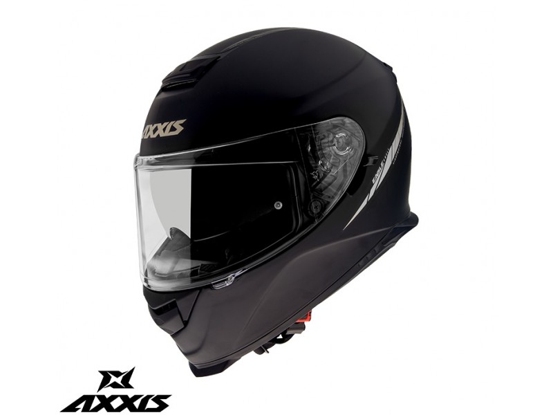 Casca integrala Axxis model Eagle SV A1 negru mat (ochelari soare integrati)