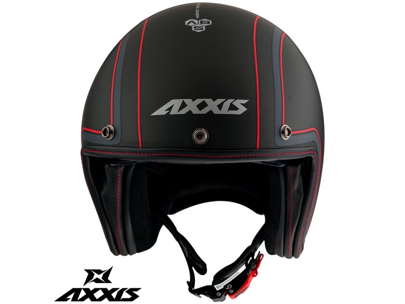 Casca Axxis model Hornet SV Royal B1 negru mat (ochelari soare integrati)