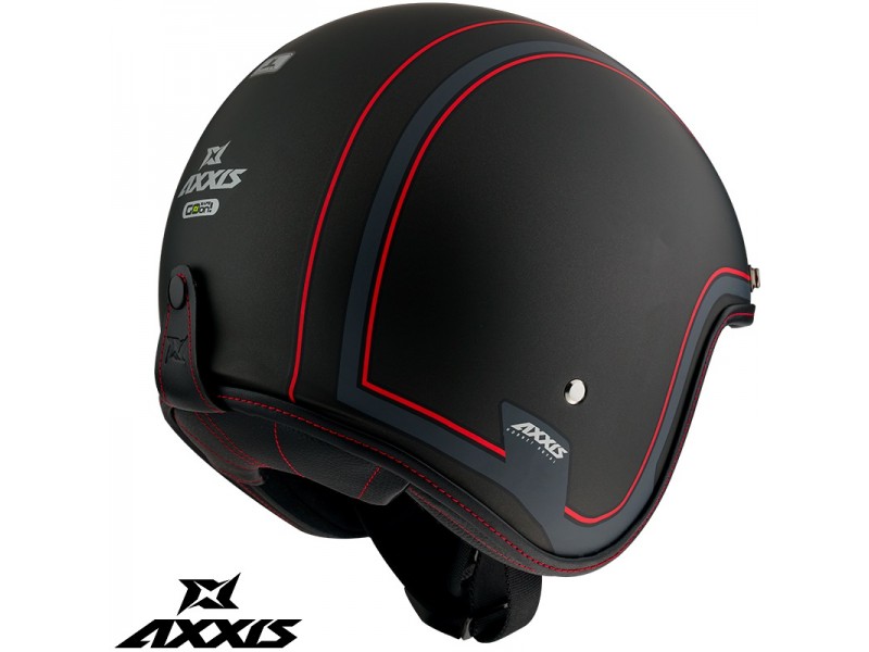 Casca Axxis model Hornet SV Royal B1 negru mat (ochelari soare integrati)