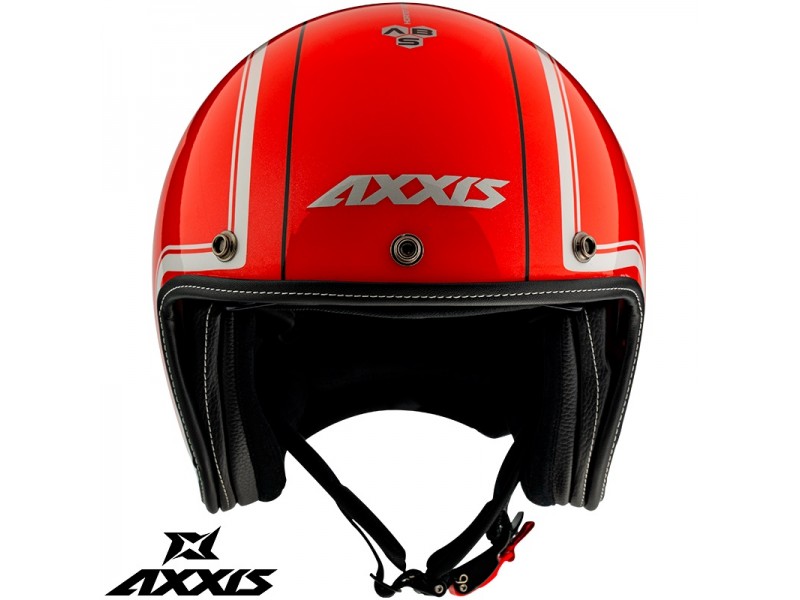 Casca Axxis model Hornet SV Royal A5 rosu lucios (ochelari soare integrati)