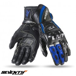 Manusi barbati racing vara Seventy model SD-R2 negru/albastru Manusi barbati racing vara Seventy model SD-R2 negru/albastru