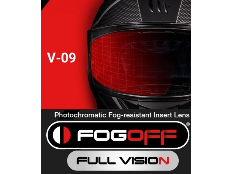 Lentila antiaburire fotocromatica pinlock - compatibila cu castile integrale MT KRE SV - KRE Snake Carbon (tip MT-V-09) - Max Vision Lentila antiaburire fotocromatica pinlock - compatibila cu castile integrale MT KRE SV - KRE Snake Carbon (tip MT-V-09) - Max Vision
