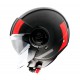 Casca MT Viale SV Phantom C5 rosu mat (ochelari soare integrati)