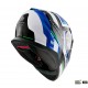 Casca integrala MT Thunder III SV Carry C7 albastru lucios (ochelari soare integrati)