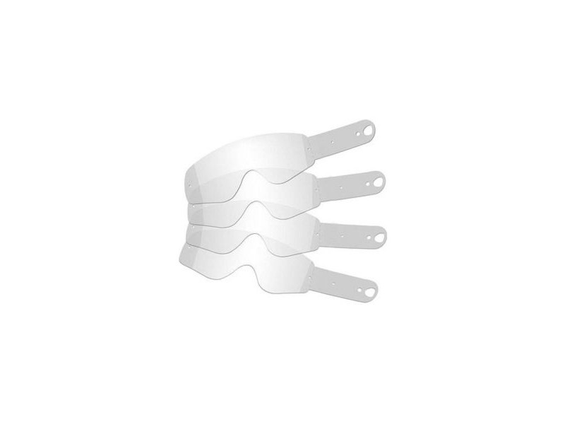 Kit 5 tear-off MX Evo Stripes (kit 5 folii transparente ochelari MX Evo Stripes - MT Helmets)