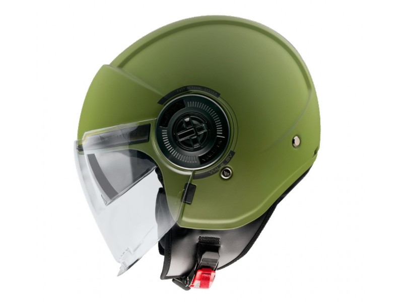 Casca MT Viale SV A6 verde mat (ochelari soare integrati) Casca MT Viale SV A6 verde mat (ochelari soare integrati)