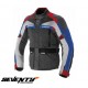 Geaca (jacheta) motociclete barbati Touring Seventy vara/iarna model SD-JT43 culoare: gri/rosu/albastru Geaca (jacheta) motociclete barbati Touring Seventy vara/iarna model SD-JT43 culoare: gri/rosu/albastru