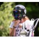 Viziera oglinda iridium (curbubeu) (bubble visor) casca Custom Rider - Le Mans - Le Mans SV