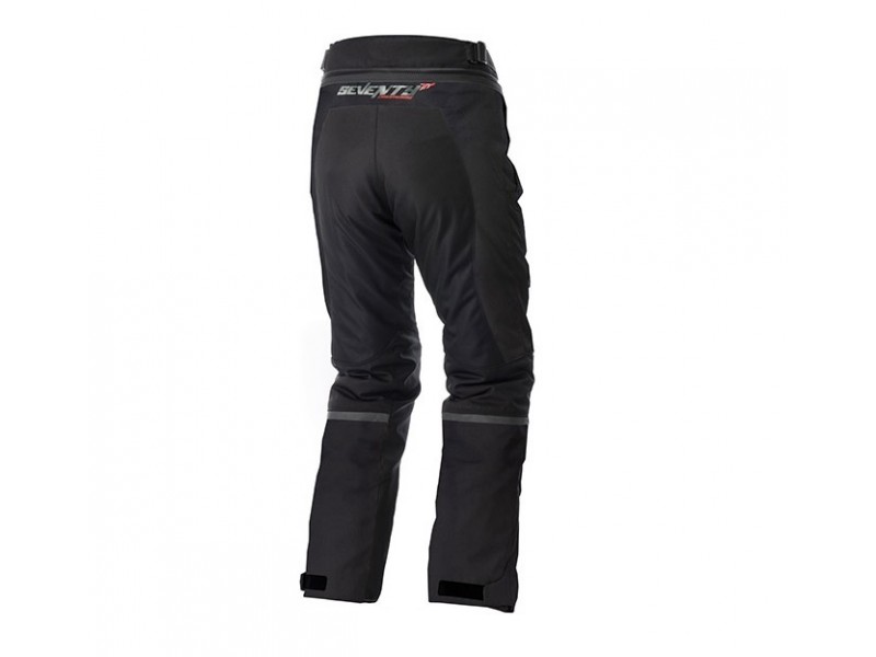 Pantaloni motociclete Touring unisex Seventy vara/iarna model SD-PT1S culoare: negru (varianta SD-PT1 scurta)