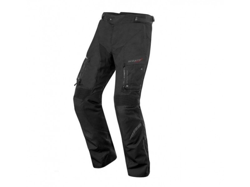 Pantaloni motociclete Touring unisex Seventy vara/iarna model SD-PT1S culoare: negru (varianta SD-PT1 scurta)