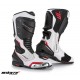Ghete (cizme) moto Racing Unisex Seventy model SD-BR1 culoare: alb/rosu