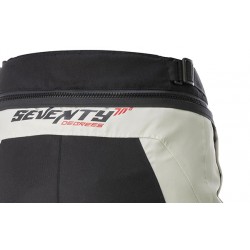 Pantaloni motociclete Touring unisex Seventy vara/iarna model SD-PT1 culoare: negru/gri