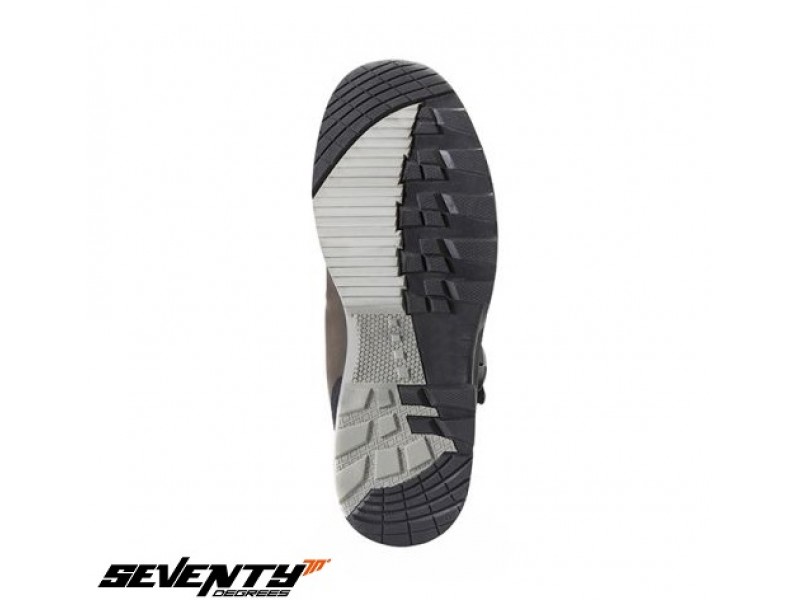 Ghete (cizme) moto Adventure (Touring) Unisex Seventy model SD-BA4 culoare: maro