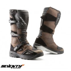 Ghete (cizme) moto Adventure (Touring) Unisex Seventy model SD-BA4 culoare: maro Ghete (cizme) moto Adventure (Touring) Unisex Seventy model SD-BA4 culoare: maro
