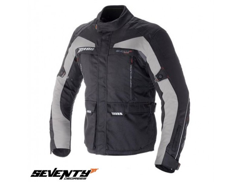 Geaca (jacheta) motociclete barbati Touring Seventy vara/iarna model SD-JT41 culoare: negru/gri Geaca (jacheta) motociclete barbati Touring Seventy vara/iarna model SD-JT41 culoare: negru/gri