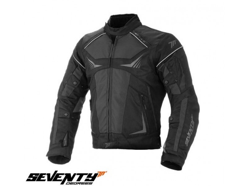 Geaca (jacheta) motociclete barbati Racing Seventy vara/iarna model SD-JR55 culoare: negru/gri Geaca (jacheta) motociclete barbati Racing Seventy vara/iarna model SD-JR55 culoare: negru/gri