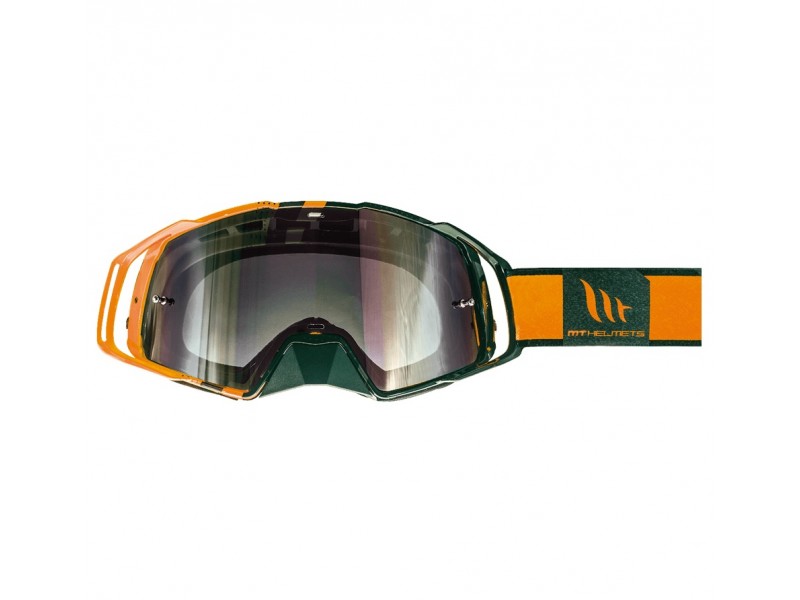 Ochelari MT off road (cross-enduro) MX EVO Stripes - culoare negru/portocaliu