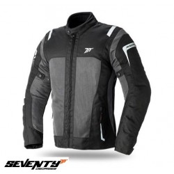 Geaca (jacheta) motociclete barbati Touring Seventy vara model SD-JT44 culoare: negru/gri Geaca (jacheta) motociclete barbati Touring Seventy vara model SD-JT44 culoare: negru/gri