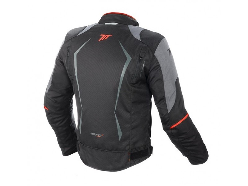 Geaca (jacheta) motociclete barbati Racing Seventy vara/iarna model SD-JR47 culoare: negru/rosu Geaca (jacheta) motociclete barbati Racing Seventy vara/iarna model SD-JR47 culoare: negru/rosu