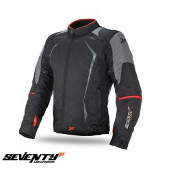 Geaca (jacheta) motociclete barbati Racing Seventy vara/iarna model SD-JR47 culoare: negru/rosu