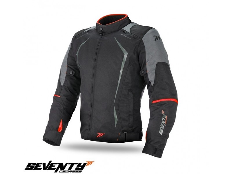 Geaca (jacheta) motociclete barbati Racing Seventy vara/iarna model SD-JR47 culoare: negru/rosu Geaca (jacheta) motociclete barbati Racing Seventy vara/iarna model SD-JR47 culoare: negru/rosu
