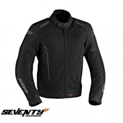 Geaca (jacheta) motociclete barbati Touring vara Seventy model SD-JT32 culoare: negru/gri Geaca (jacheta) motociclete barbati Touring vara Seventy model SD-JT32 culoare: negru/gri