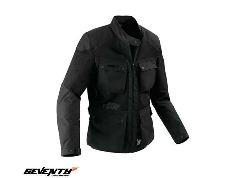 Geaca (jacheta) barbati Touring vara Seventy model SD-JC30 culoare: negru Geaca (jacheta) barbati Touring vara Seventy model SD-JC30 culoare: negru