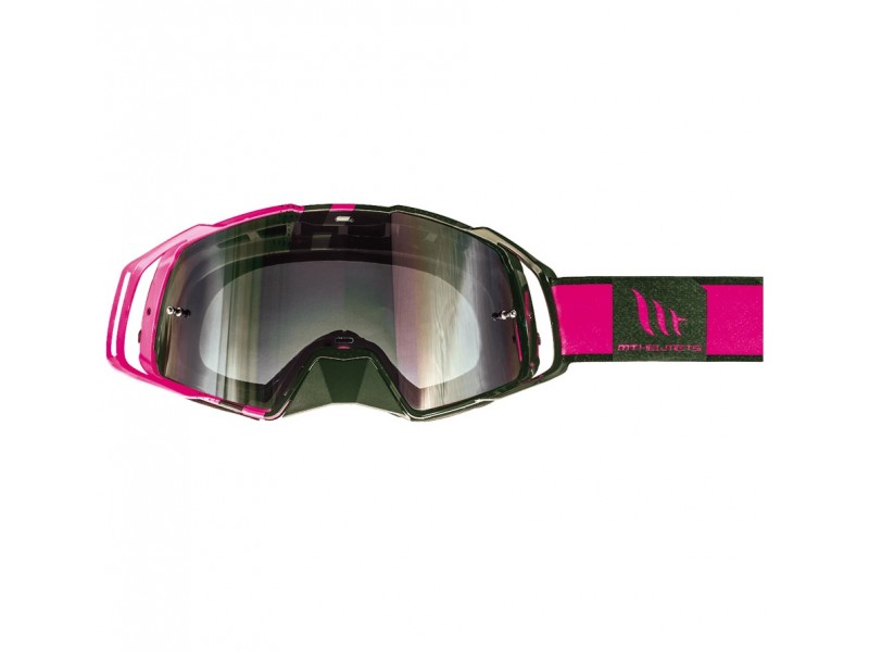 Ochelari MT off road (cross-enduro) MX EVO Stripes - culoare negru/fuchsia