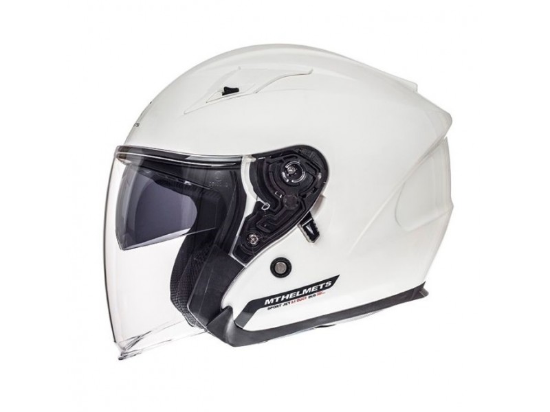 Casca open face motociclete MT Avenue SV alb lucios (ochelari soare integrati) Casca open face motociclete MT Avenue SV alb lucios (ochelari soare integrati)