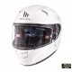 Casca integrala motociclete MT KRE SV alb lucios (fibra sticla) - cu ochelari soare integrati Casca integrala motociclete MT KRE SV alb lucios (fibra sticla) - cu ochelari soare integrati