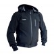 Geaca (jacheta) motociclete barbati Unik Racing model Softshell SF-01 culoare: negru