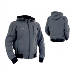 Geaca (jacheta) motociclete barbati Unik Racing model Softshell SF-01 culoare: gri Geaca (jacheta) motociclete barbati Unik Racing model Softshell SF-01 culoare: gri
