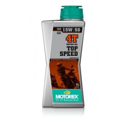 ULEI MOTOR MOTOREX TOP SPEED 4T 15W50 - 1L ULEI MOTOR MOTOREX TOP SPEED 4T 15W50 - 1L