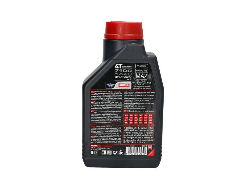 ULEI MOTOR MOTUL 7100 4T 5W40 - 1L ULEI MOTOR MOTUL 7100 4T 5W40 - 1L