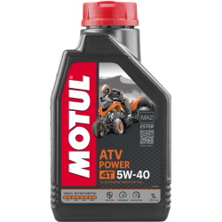 ULEI MOTOR MOTUL ATV POWER 4T 5W40 - 1L ULEI MOTOR MOTUL ATV POWER 4T 5W40 - 1L