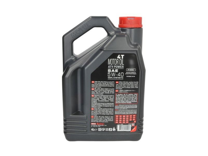 ULEI MOTOR MOTUL ATV POWER 4T 5W40 - 4L