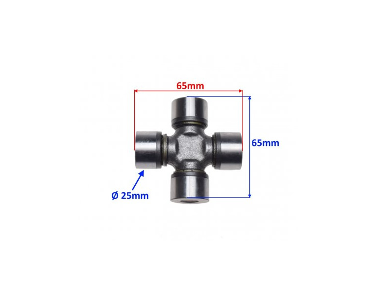 Cruce cardan CF Moto 500, 600, 800, X5, X6, X8, Z5, Z8, U5, U8, 25x64mm 7020-290130 Cruce cardan CF Moto 500, 600, 800, X5, X6, X8, Z5, Z8, U5, U8, 25x64mm 7020-290130