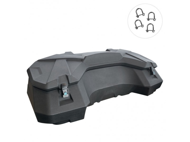 Cutie ATV spate Shark AX92 pt. CF Moto X450/X520, Segway 92 litri 109x48x36 cm