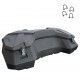 Cutie ATV spate Shark AX92 pt. CF Moto X450/X520, Segway 92 litri 109x48x36 cm