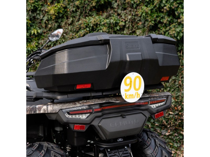 Cutie ATV spate Shark AX92 pt. CF Moto X450/X520, Segway 92 litri 109x48x36 cm