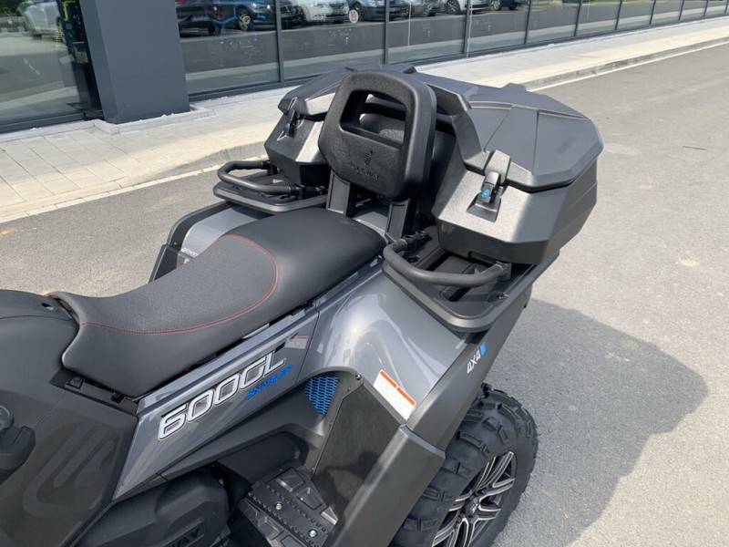 Cutie ATV spate Shark AX92 pt. CF Moto X450/X520, Segway 92 litri 109x48x36 cm