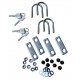 Cutie ATV spate Shark AX92 pt. CF Moto X450/X520, Segway 92 litri 109x48x36 cm