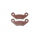 Set placute frana fata/spate Linhai M550,M565,M570 (cod 22245)