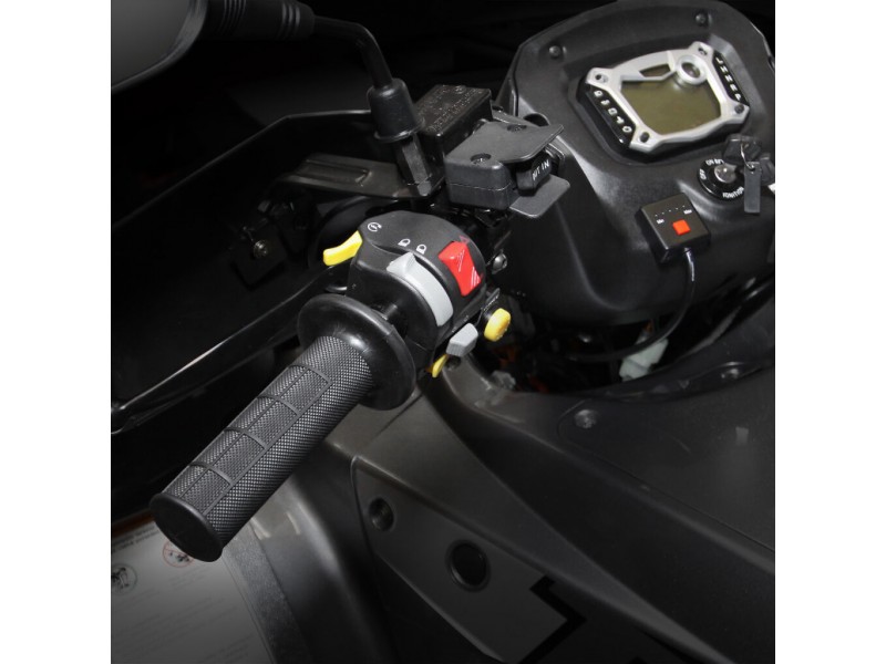 Manere incalzite ATV - Shark - Lock On 40W (20W / buc), 12V Manere incalzite ATV - Shark - Lock On 40W (20W / buc), 12V