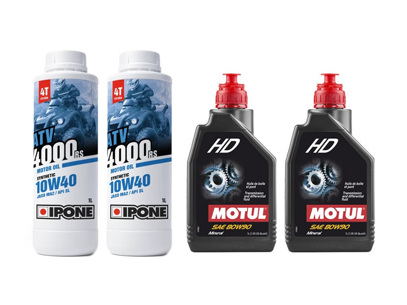 Pachet revizie ATV Linhai 260/300/370/400/420 (ulei motor + grupuri) Pachet revizie ATV Linhai 260/300/370/400/420 (ulei motor + grupuri)