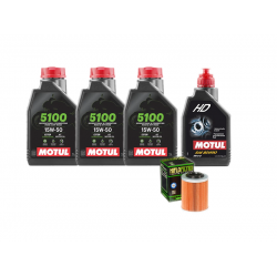 Pachet revizie ATV CFMOTO 450/520/550/600/800 (ulei Motul 5100 motor + grupuri) Pachet revizie ATV CFMOTO 450/520/550/600/800 (ulei Motul 5100 motor + grupuri)