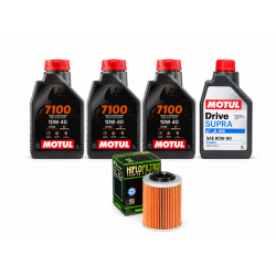 Pachet revizie ATV Goes 400/500 (ulei motor Motul 7100 + grupuri)